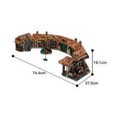 3075PCS The Green Dragon Inn MOC Building Block Bricks |MocPixel