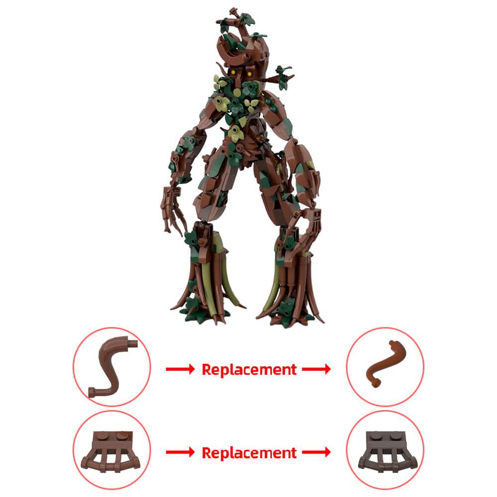 510PCS LOTR - Treebeard MOC Building Block Bricks |MocPixel – mocpixel