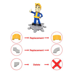 623PCS Fellout: Vault Boy Posable Desktop Figurine With Stand! MOC Building Block Bricks |MocPixel 623PCS Fellout: Vault Boy Posable Desktop Figurine With Stand! MOC Building Block Bricks |MocPixel - Default Title Lego Block Sets Alternative