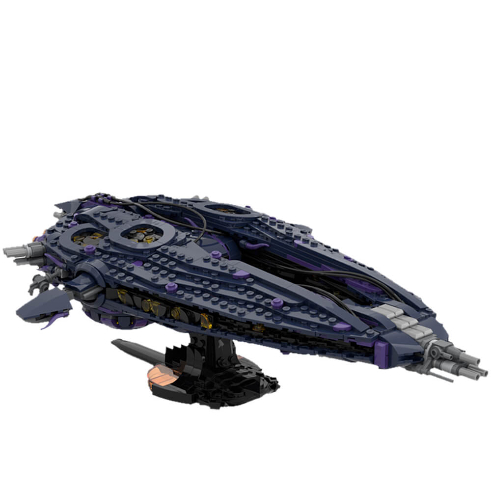 1322PCS Starsgate Wraith Hive Ship MOC Building Block Bricks |MocPixel