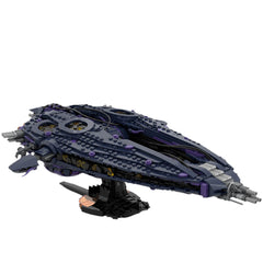 1322PCS Starsgate Wraith Hive Ship MOC Building Block Bricks |MocPixel