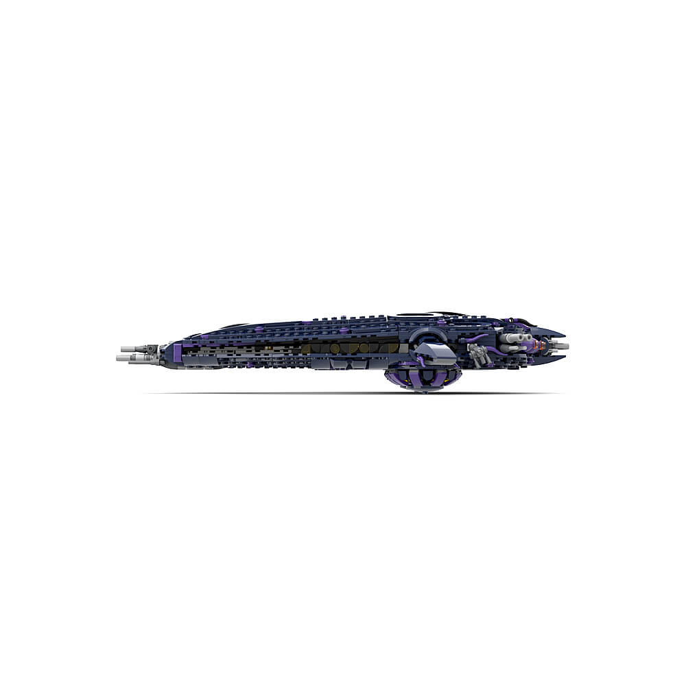 1322PCS Stargate Wraith Hive Ship MOC Building Block Bricks |MocPixel Lego alternatives MOC-179892
