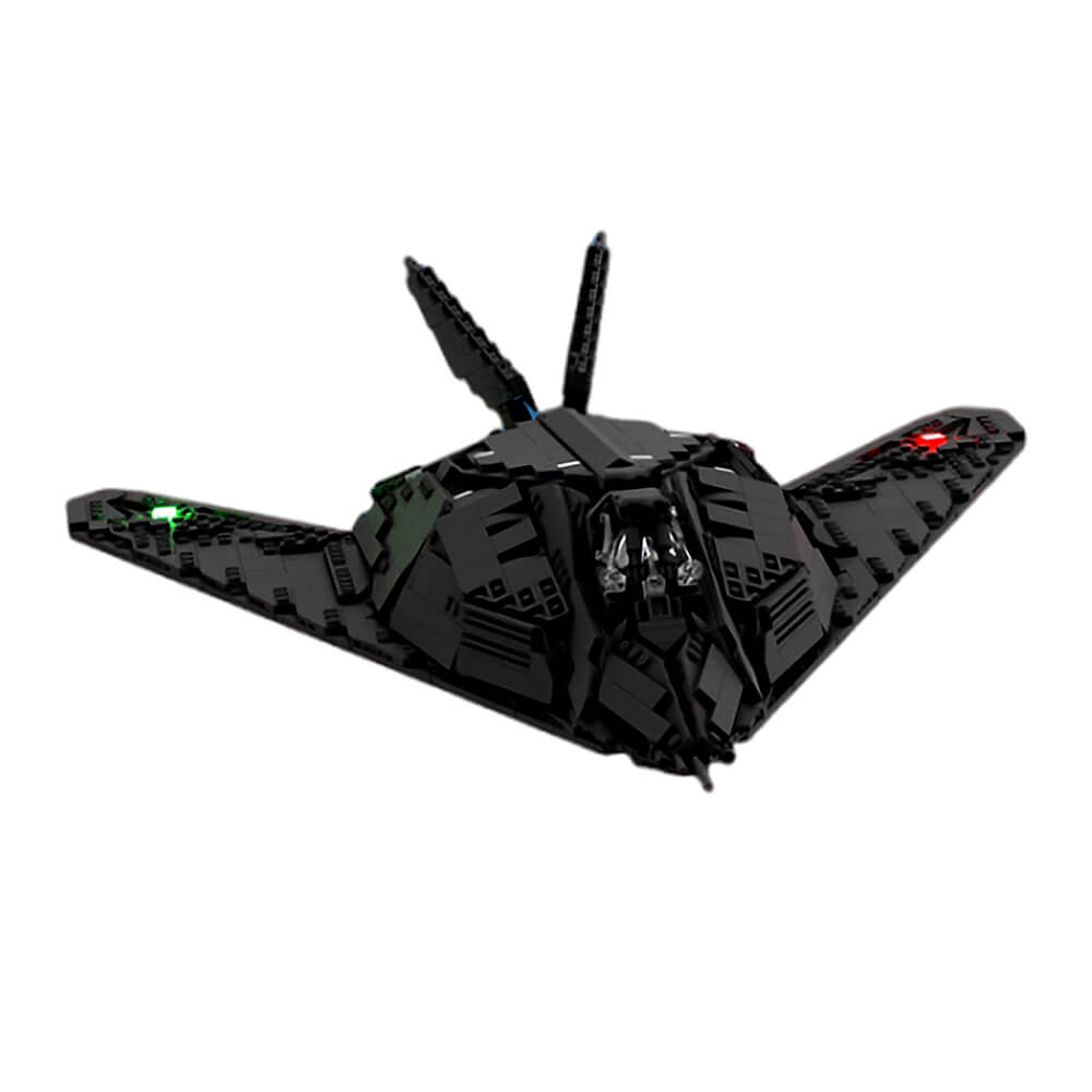 1646PCS F-117 Nighthawk (1-34) MOC Building Block Bricks |MocPixel Lego alternatives MOC-179931