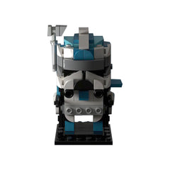 178PCS Lieutenant Crash Brickheadz Space War MOC Building Block Bricks |MocPixel Lego alternatives MOC-180062