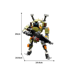 630PCS BT-7274 Titanfell MOC Building Block Bricks |MocPixel Lego alternatives MOC-181587