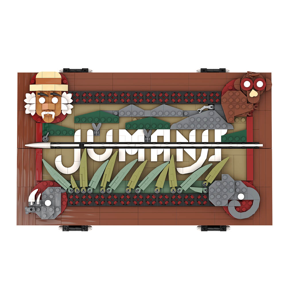 (Upgrade)1887PCS Jumanji Board - V2 MOC Building Block Bricks |MocPixel (Upgrade)1887PCS Jumanji Board - V2 MOC Building Block Bricks |MocPixel - Default Title Lego Block Sets Alternative