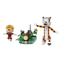 495PCS Calvin And Hobbes On Single Wooden Bridge MOC Building Block Bricks |MocPixel 495PCS Calvin And Hobbes On Single Wooden Bridge MOC Building Block Bricks |MocPixel - Default Title Lego Block Sets Alternative