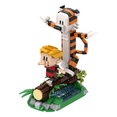 495PCS Calvin And Hobbes On Single Wooden Bridge MOC Building Block Bricks |MocPixel 495PCS Calvin And Hobbes On Single Wooden Bridge MOC Building Block Bricks |MocPixel - Default Title Lego Block Sets Alternative
