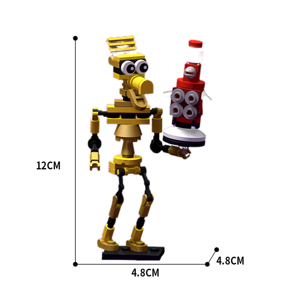 70PCS MST3K Pilot Tom & Crow MOC Building Block Bricks |MocPixel Lego alternatives MOC-178066