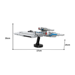 491PCS USS Protostar MOC Building Block Bricks |MocPixel