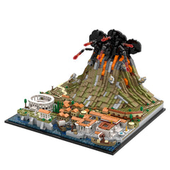 2539PCS Vesuvius & Pompeii MOC Building Block Bricks |MocPixel Lego alternatives MOC-159887
