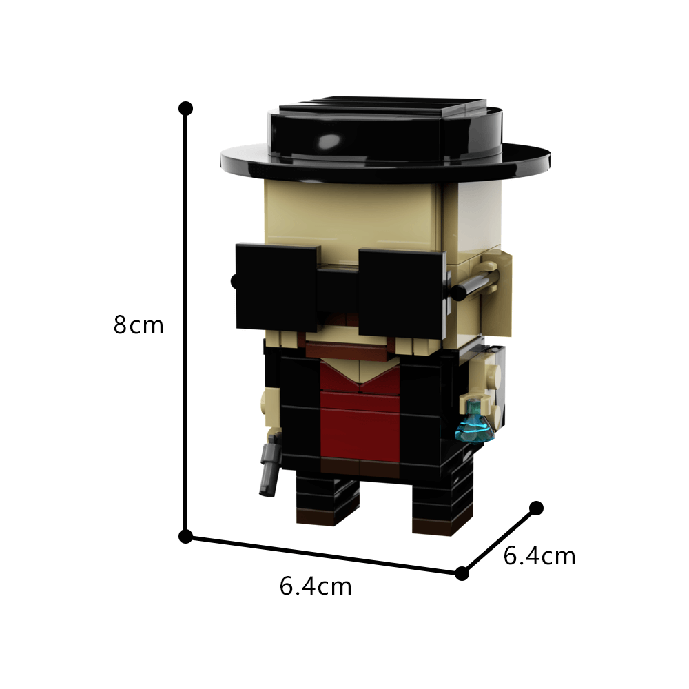 120PCS Breaking Bad "Heisenberg" MOC Building Block Bricks |MocPixel replace to lego MOC-50615
