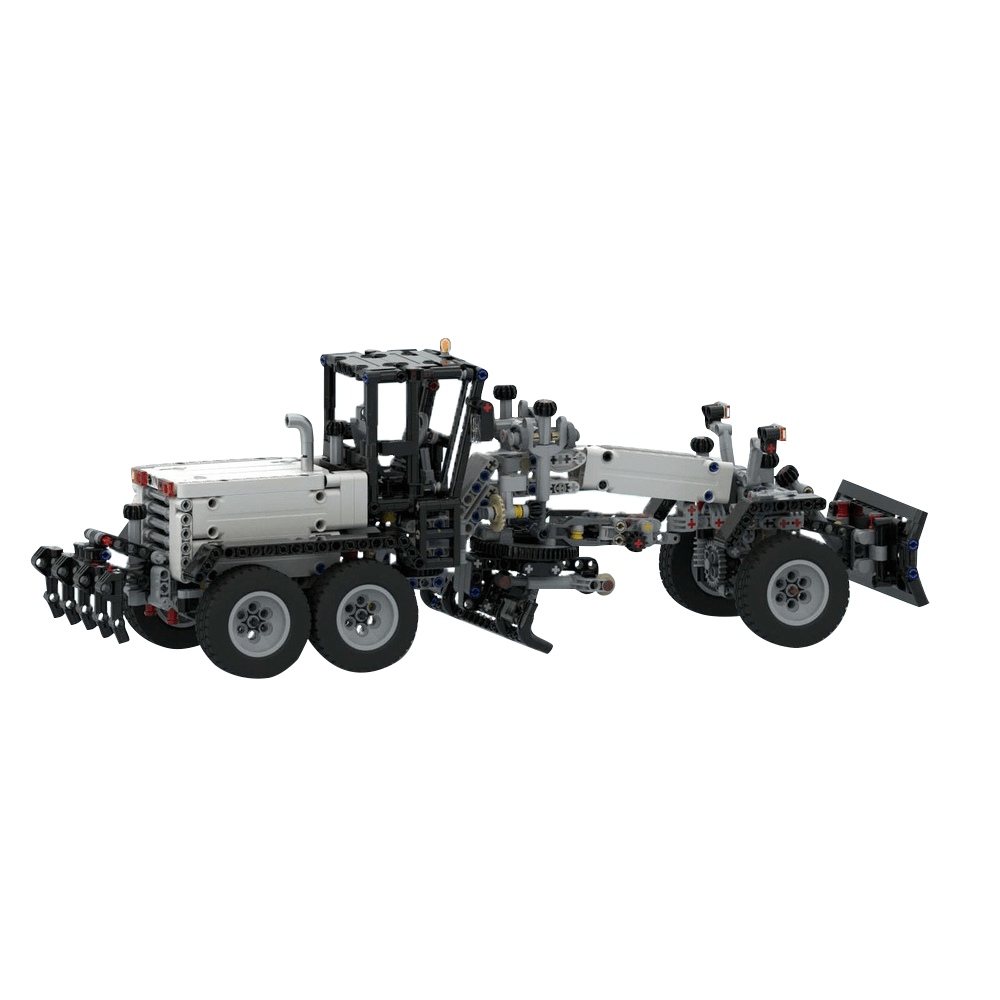 1075PCS Mechanical Grader MOC Building Block Bricks |MocPixel Lego alternatives MOC-184333
