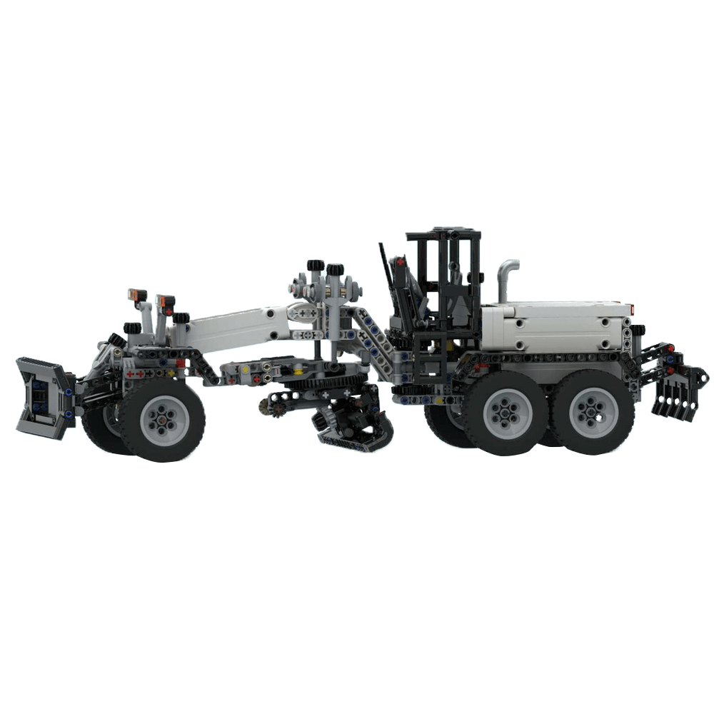 1075PCS Mechanical Grader MOC Building Block Bricks |MocPixel Lego alternatives MOC-184333
