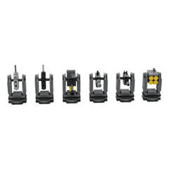 250PCS Helldivers 2 Sentry Stratagems MOC Building Block Bricks |MocPixel Lego alternatives MOC-185781