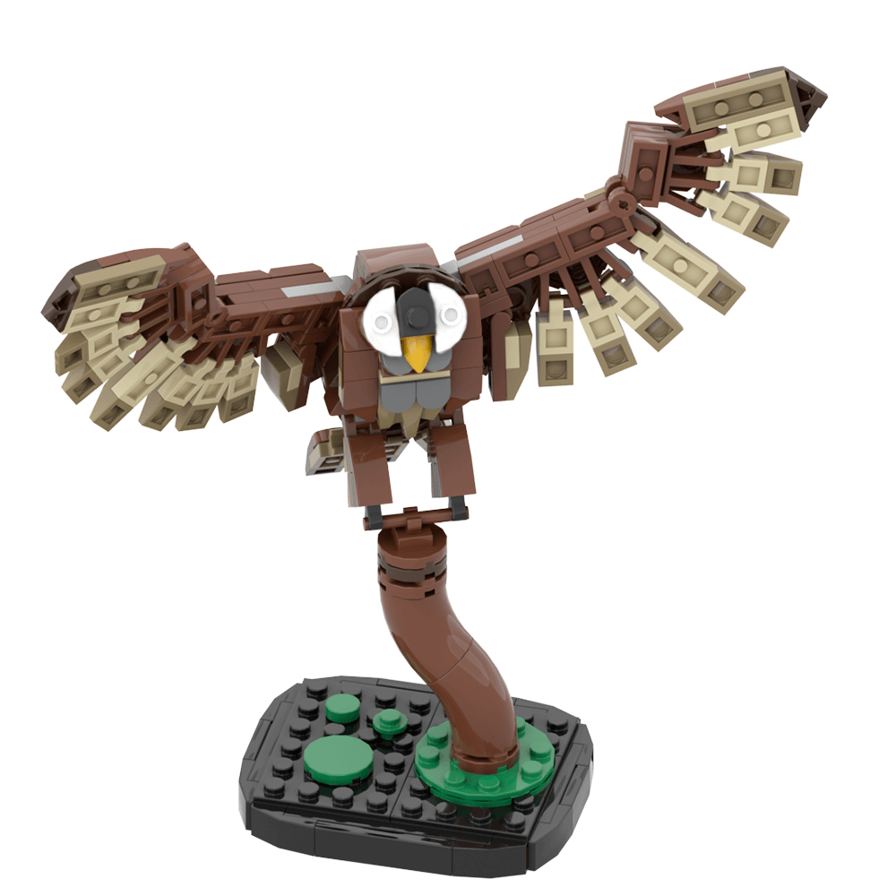 149PCS Tawny Owl MOC Building Block Bricks |MocPixel Lego alternatives MOC-175641