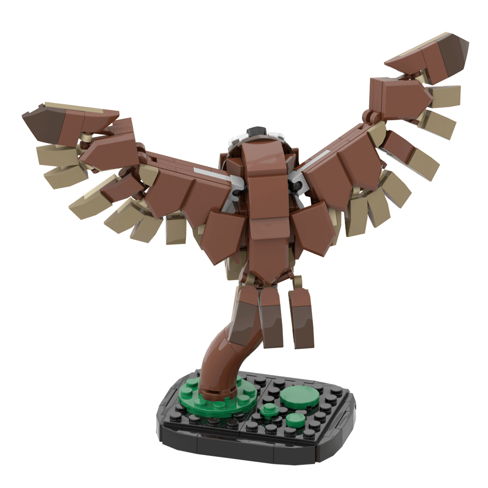 149PCS Tawny Owl MOC Building Block Bricks |MocPixel Lego alternatives MOC-175641