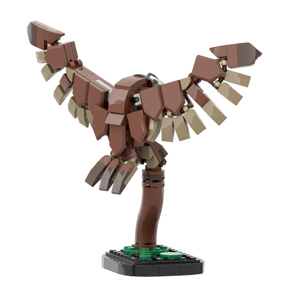 149PCS Tawny Owl MOC Building Block Bricks |MocPixel Lego alternatives MOC-175641