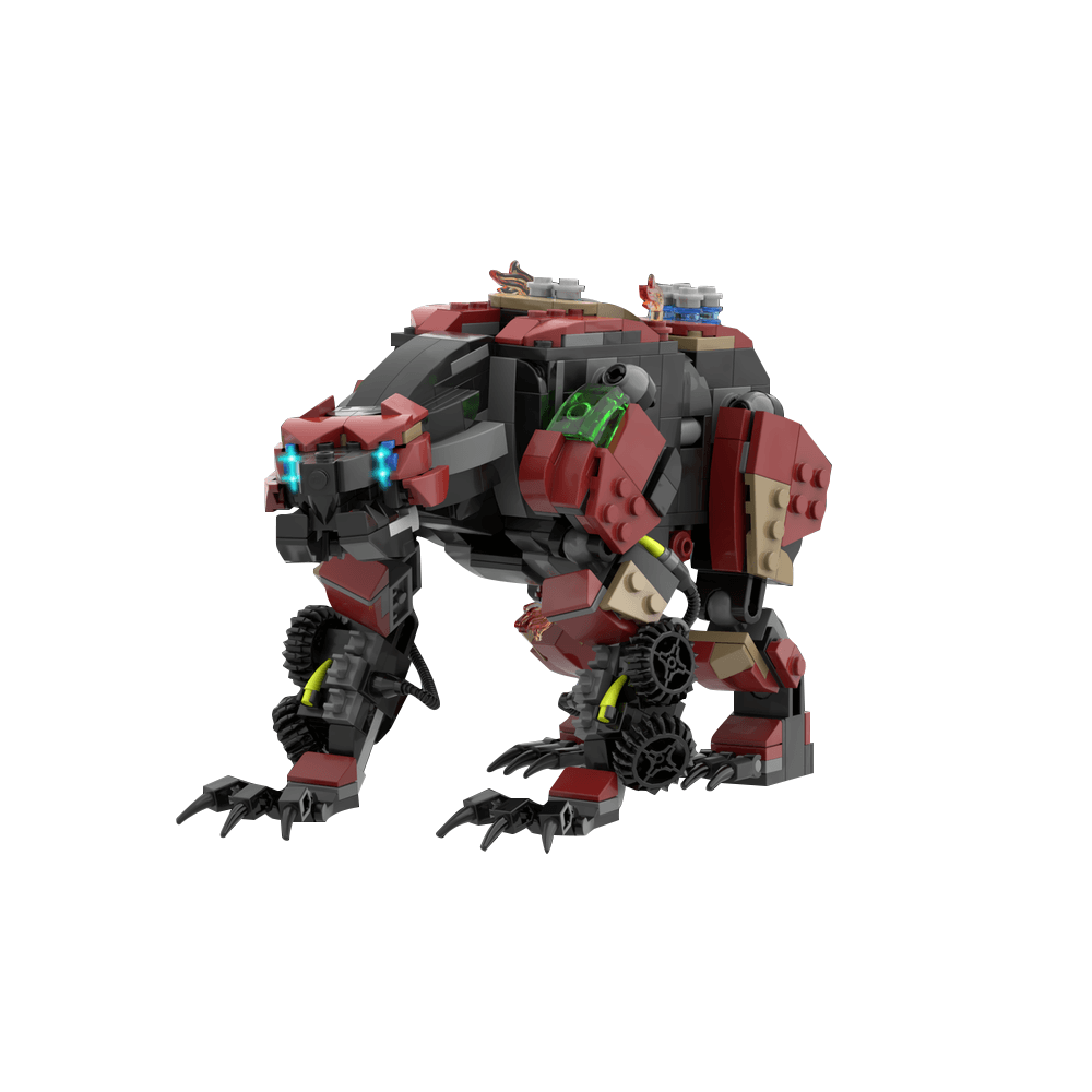 "548PCS Fireclaw (Horizon)  MOC Building Block Bricks |MocPixel replace to lego MOC-184219"