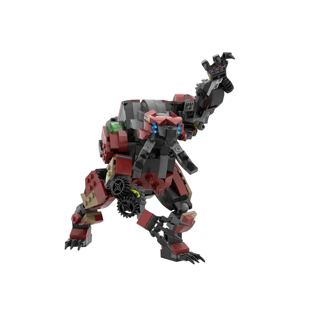 548PCS Fireclaw (Horizon)  MOC Building Block Bricks |MocPixel replace to lego MOC-184219