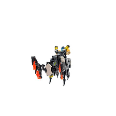 469PCS Grazer, Lancehorn, And Fanghorn 3 in 1 Horizon MOC Building