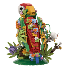 396PCS Flower bird MOC Building Block Bricks |MocPixel Lego alternatives