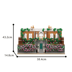 3023PCS The Bridgertton House MOC Building Block Bricks |MocPixel
