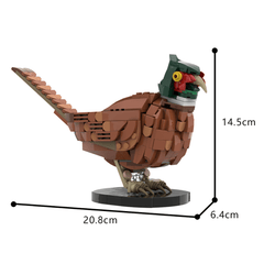 380PCS Pheasant MOC Building Block Bricks |MocPixel Lego alternatives MOC-183592
