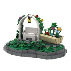 365pcs The Garden MOC Building Block Bricks |MocPixel
