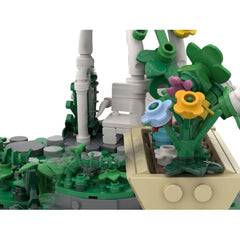 365/570PCS The Garden MOC Building Block Bricks |MocPixel