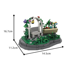 365pcs The Garden MOC Building Block Bricks |MocPixel
