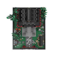 1303PCS Small Shinto Shrine MOC Building Block Bricks |MocPixel Chinese lego brands MOC-186209
