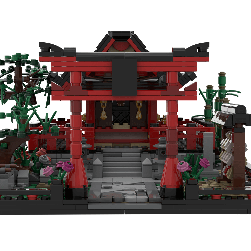 1303PCS Small Shinto Shrine MOC Building Block Bricks |MocPixel Chinese lego brands MOC-186209
