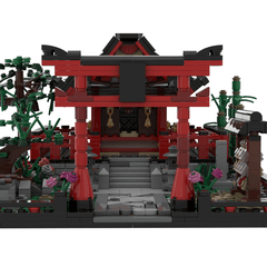 1303PCS Small Shinto Shrine MOC Building Block Bricks |MocPixel Chinese lego brands MOC-186209
