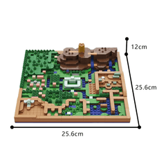 1120PCS ZeIda: A Link To The Past - Light World Overworld