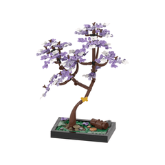 262PCS Blossomed Jacaranda Tree: Diorama MOC Building Block Bricks |MocPixel Lego alternatives MOC-185280
