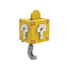 144PCS Mario Coin Block - Key Holder MOC Building Block Bricks |MocPixel Chinese lego brands MOC-186541
