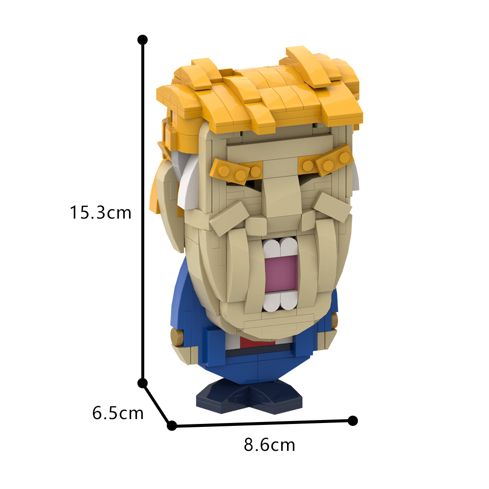 Donald trump building blocks shop