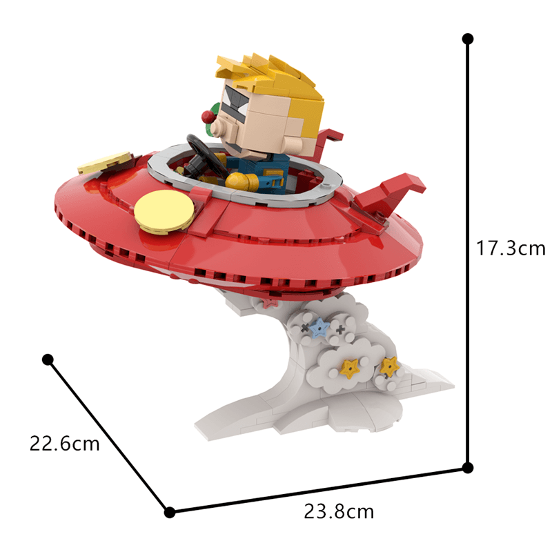 280PCS Spaceman Spiff Calvin And Hobbs MOC Building Block Bricks |MocPixel  Lego alternatives