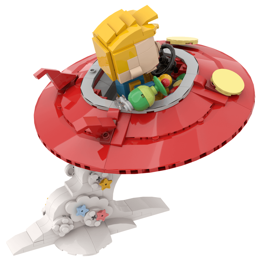 280PCS Spaceman Spiff Calvin And Hobbs MOC Building Block Bricks |MocPixel  Lego alternatives