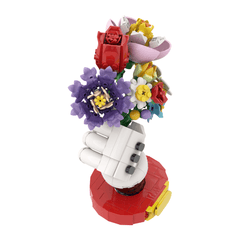 338PCS Flowers in Hand - MK Mouse Building Block Bricks |MocPixel