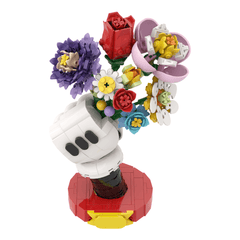 338PCS Flowers in Hand - MK Mouse Building Block Bricks |MocPixel