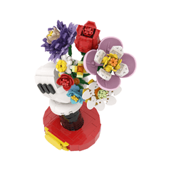 338PCS Flowers in Hand - MK Mouse Building Block Bricks |MocPixel