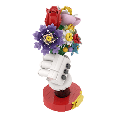 338PCS Flowers in Hand - MK Mouse Building Block Bricks |MocPixel