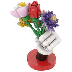338PCS Flowers in Hand - MK Mouse Building Block Bricks |MocPixel