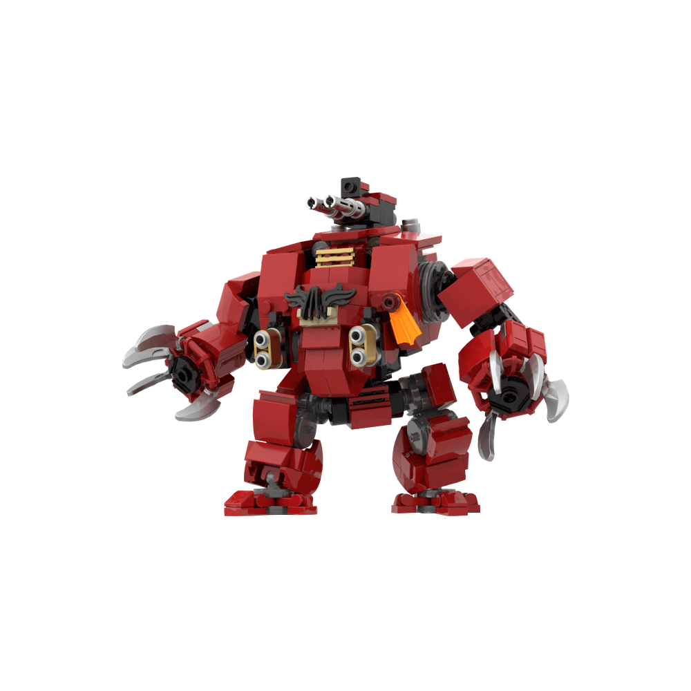400PCS Brutalis Dreadnought - Warhamer 40000 MOC Building Block Bricks |MocPixel Lego alternatives MOC-175663
