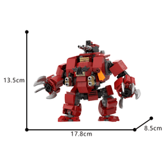 400PCS Brutalis Dreadnought - Warhamer 40000 MOC Building Block Bricks |MocPixel Lego alternatives MOC-175663
