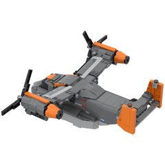 1087PCS Osprey Aircraft MOC Building Block Bricks |MocPixel Lego alternatives MOC-187678
