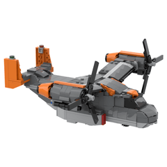 1087PCS Osprey Aircraft MOC Building Block Bricks |MocPixel