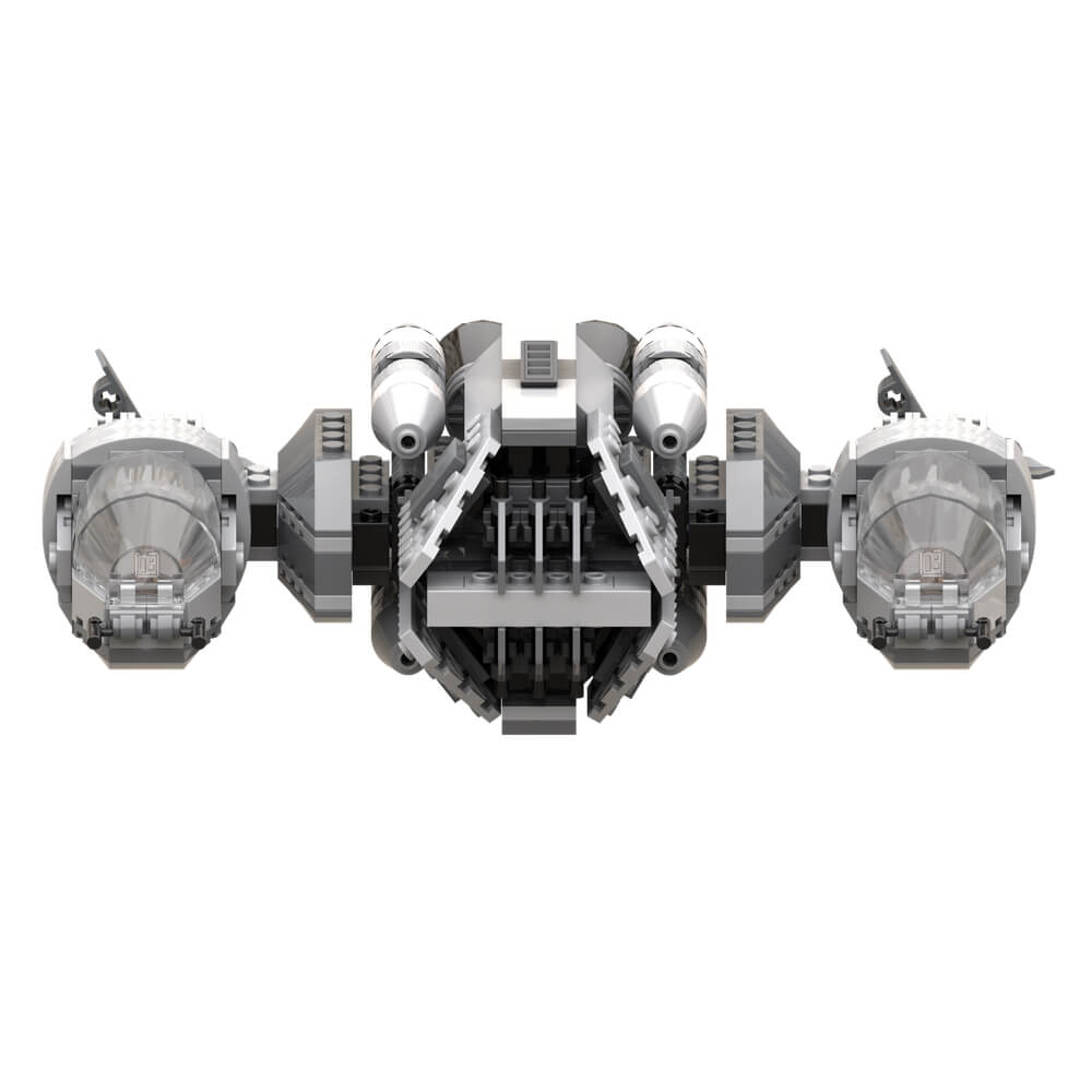 445PCS B-Wing-Striker - Ugly Class MOC Building Block Bricks |MocPixel replace to lego MOC-188625
